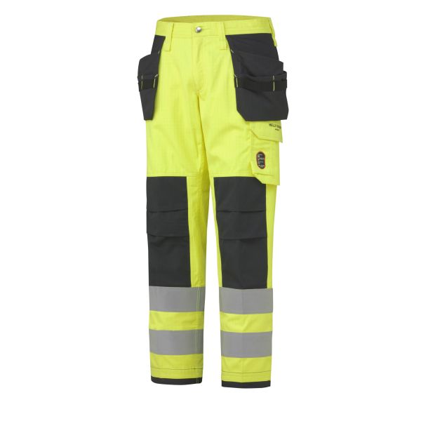 Helly Hansen Workwear Aberdeen Työhousut huomioväri, keltainen/graniitinharmaa C50
