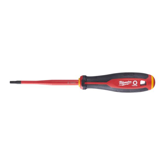 Milwaukee Tri-Lobe VDE Ruuvimeisseli kolmisivuinen pyörimistä estävä kahva T20 x 100 mm