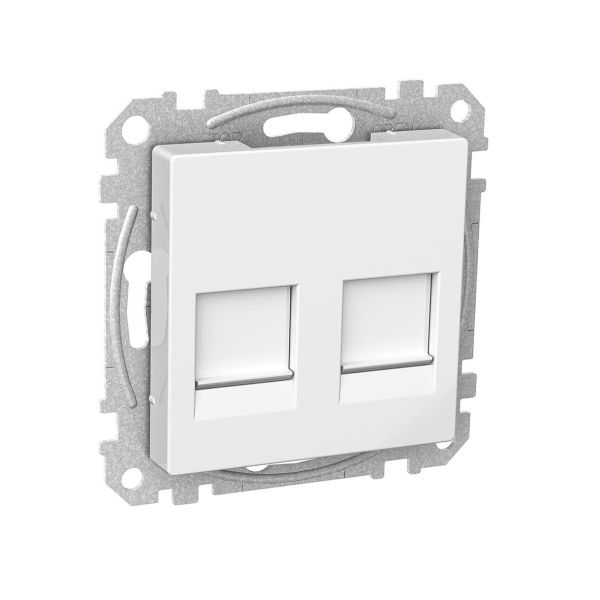 Schneider Electric WDE002377 Keskiölevy 55 x 55 x 24 mm valkoinen