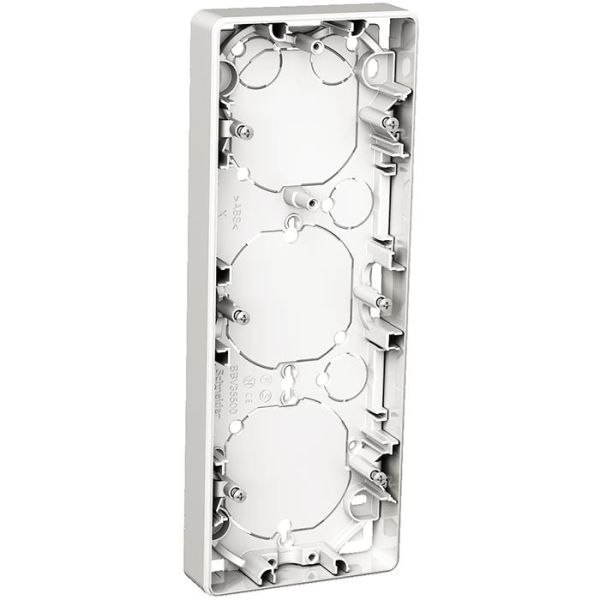 Schneider Electric Exxact WDE002353 Korotusrasia pinta-asennus, syvyys 21 mm 3-lokeroinen