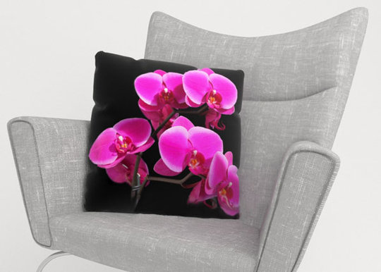 Koristetyynyliina ORCHID TWIG 45x45 cm