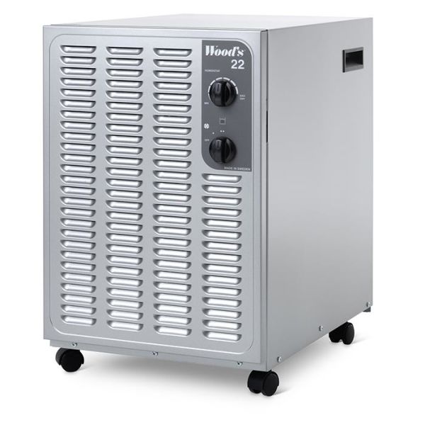 Woods SW22FM Kosteudenpoistaja Metallic