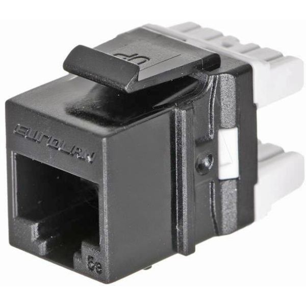 Eurolan 16B-U6-03BL Keystone-liitinyksikkö Liittimen typpi: RJ45 8(4) Musta