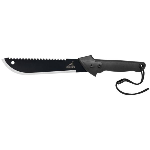 Gerber Gator Machete Jr Viidakkoveitsi Mukana nylontuppi