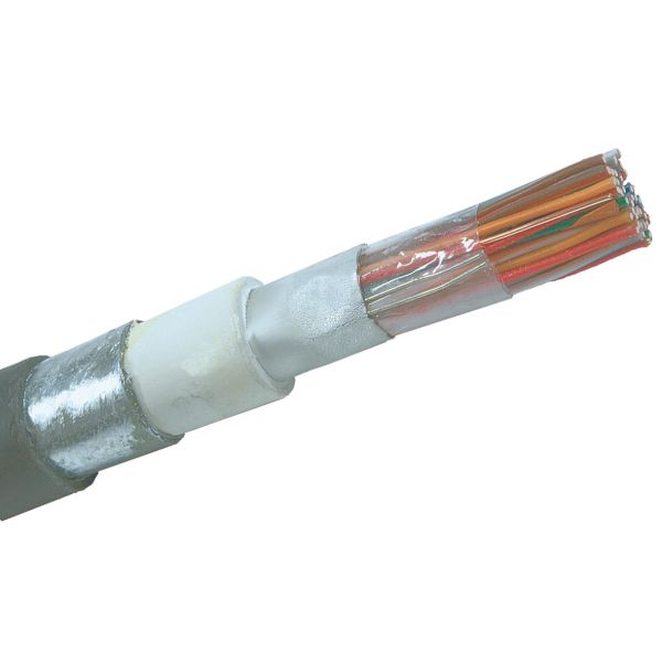 Nexans ELAQPQB Telekaapeli 5x2x0.6 mm, musta 1 m, katkaistu