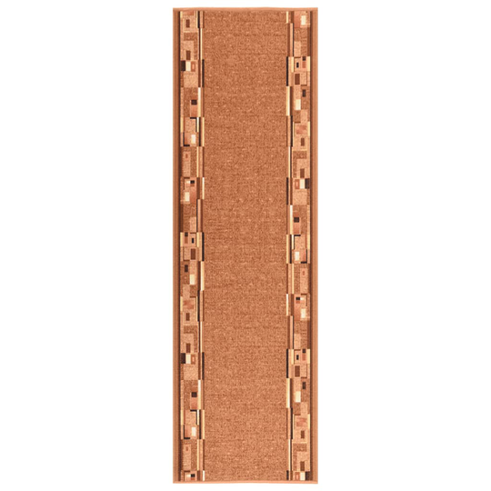 vidaXL Käytävämatto ruskea 100x300 cm liukumaton