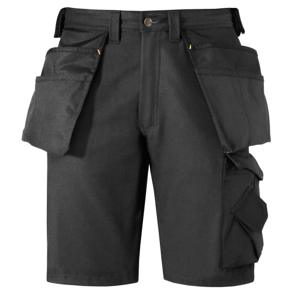Snickers 3014 Shortsit musta C44