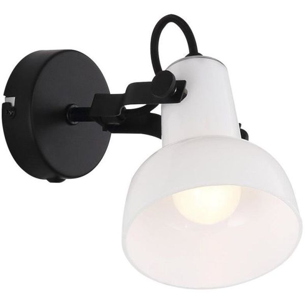 Nordlux PARSON 47101003 Seinävalaisin E14, IP20, musta