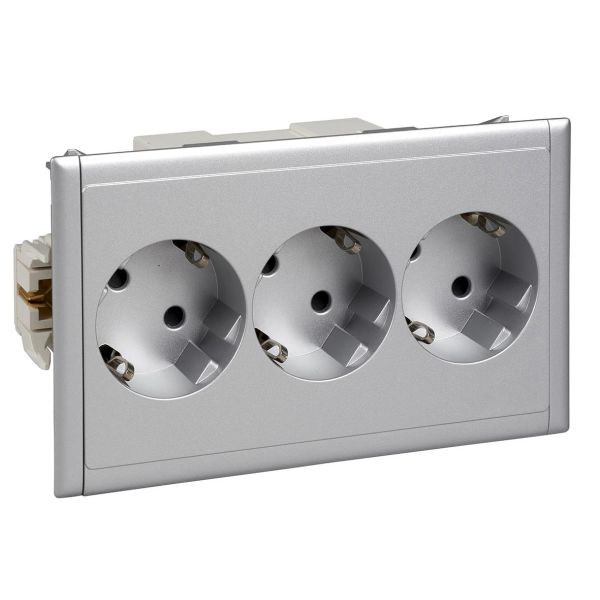 Schneider Electric 5940253 Master-pistorasia 3-osainen, alumiini
