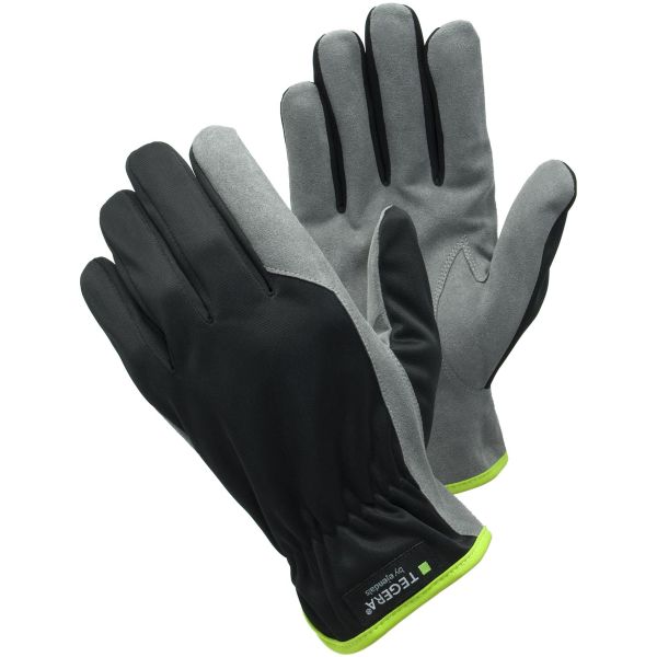 Tegera 321 Käsineet Nylon/Keinonahkaa Koko 8