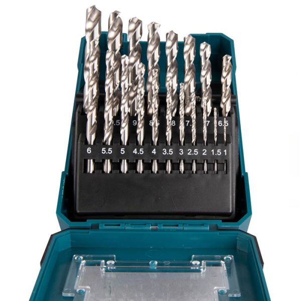 Makita D-67549 Metalliporanteräsarja 19 osaa