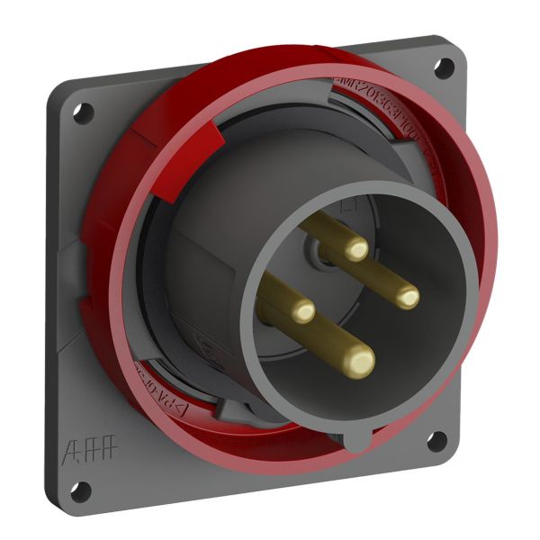 ABB 2CMA101264R1000 Kojevastake IP67 Punainen, 16 A, 4-napainen, 90 mm