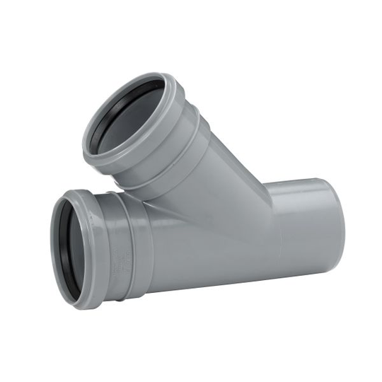 Uponor 3002600701 Jakoputki 45° 75 x 50 mm