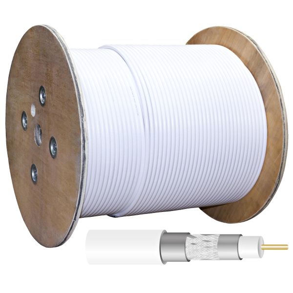 Televes RG-11T Koaksiaalikaapeli 1,6/7,1 mm, kolminkertainen suoja, 1 m