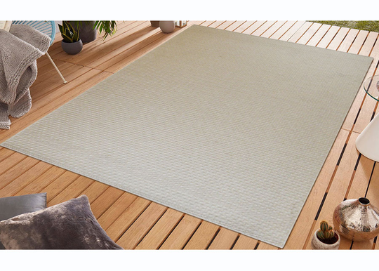 Matto Pallino Ecru 194x290 cm
