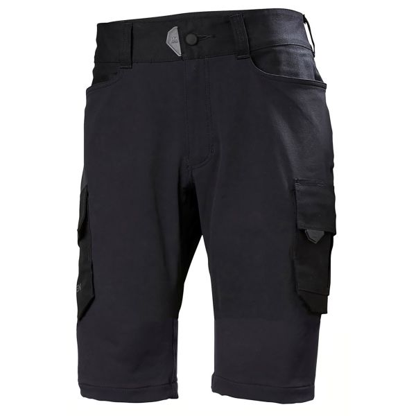 Helly Hansen Workwear Chelsea Evolution Työshortsit musta, 4-suuntainen joustomateriaali C44