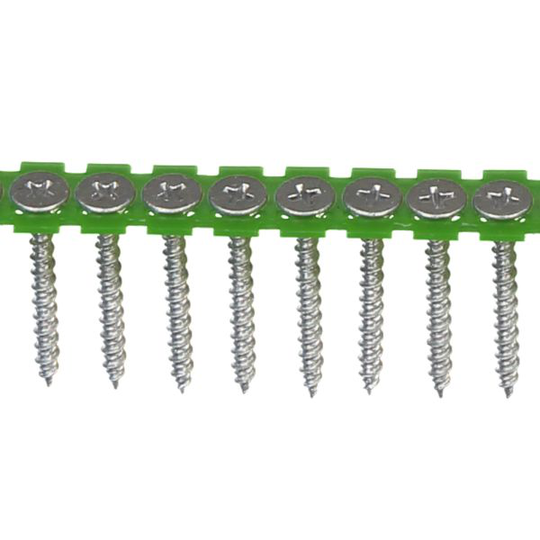 ESSVE GU Kombi Kipsilevyruuvi Ø3,5 mm, nauhoitettu, puu/teräs, CorrSeal 40 mm, 1000 kpl