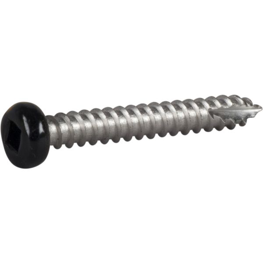 ESSVE 490514 Ikkunapeltiruuvi musta, 3,5x25 mm, A2 20 kpl