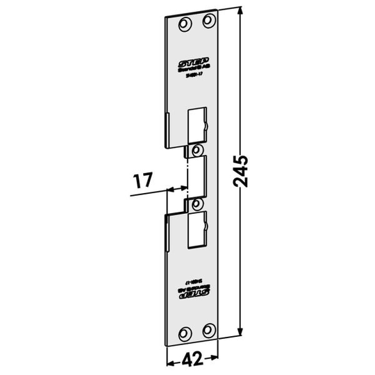 STEP ST4001-17 Tolppa malliin STEP 40/90/48/98 Preload 17 mm, vastaa ST6558/731-17