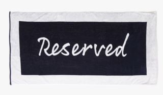 Reserved for you kylpypyyhe mariininsininen
