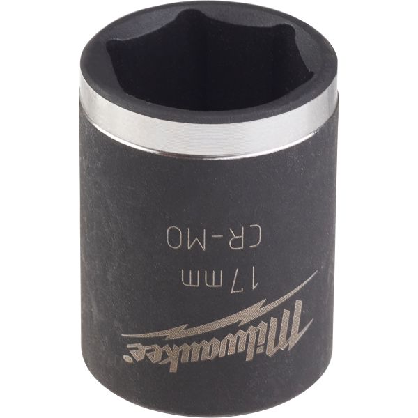 Milwaukee Shockwave Impact Duty Voimahylsy 3/8" kiinnitys, lyhyt 17 mm