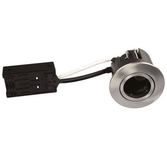 Scan Products Luna QI Downlight-valaisin ilman valonlähdettä, maks. 6 W LED Harjattu alumiini