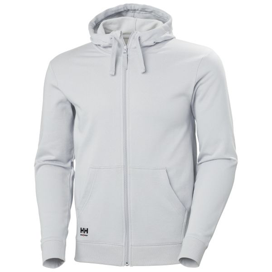 Helly Hansen Workwear Manchester Huppari vaaleanharmaa, vetoketju 3XL