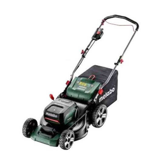 Metabo RM 36-18 LTX BL 46 Ruohonleikkuri ei sis. akkua ja laturia