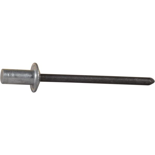 ESSVE 612203 Vetoniitit Ø4 mm, painetiivis, alumiini 4 x 11 mm, 15 kpl