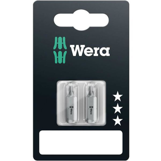 Wera 851/1 Z SB Ruuvikärki PH 2 x 25, 2 kpl
