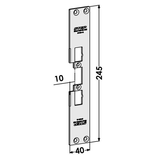 STEP ST4001-10 Tolppa malliin STEP 40/90/48/98 Preload 10 mm