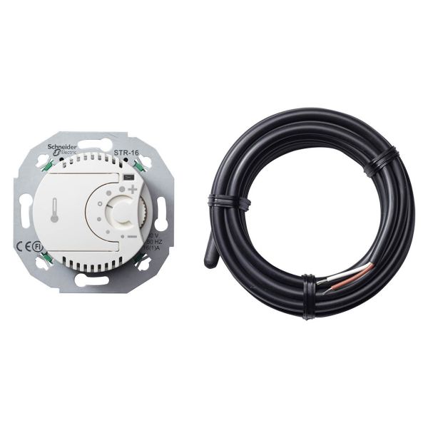 Schneider Electric Renova WDE011623 Lattiatermostaatti 230 V valkoinen