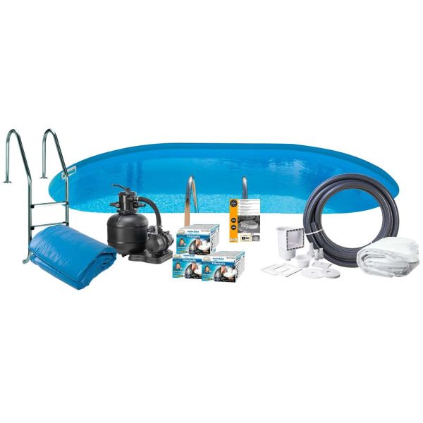 Swim & Fun 2784 Allaspaketti 8 x 4 x 1,5 m, 38 840 l