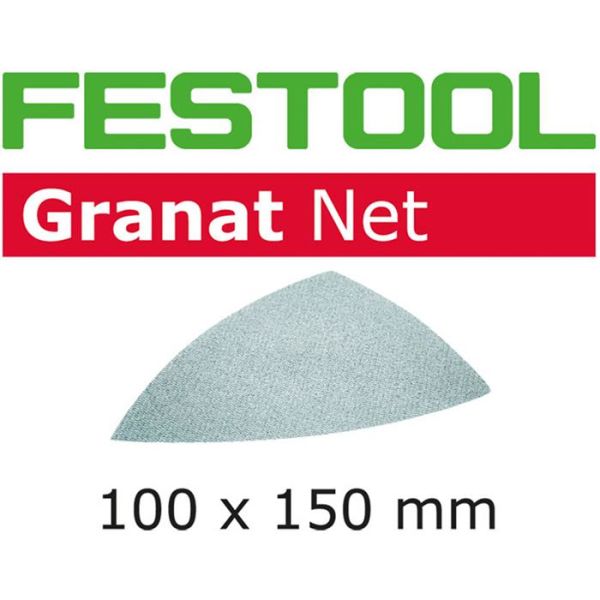 Festool STF 100x150mm Delta GR NET Hiomaverkko 100 x 150 mm 50 kpl P80