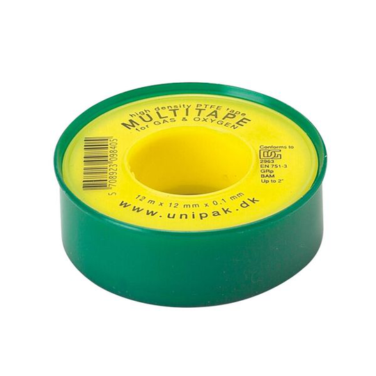 Unipak Multitape Kierretiivisteteippi 12 mm x 12 m