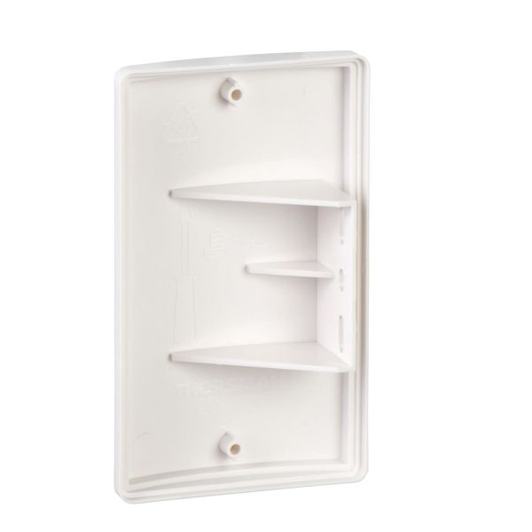 Schneider Electric 5507160 Päätykappale 33 x 72 mm valkoinen
