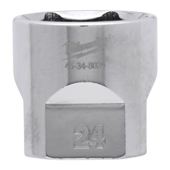 Milwaukee 4932480000 Hylsy 3/8", lyhyt 24 mm