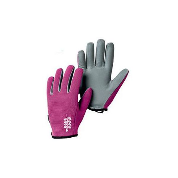 Hestra Job Garden Short Puutarhakäsine Fuksia/harmaa Koko 6