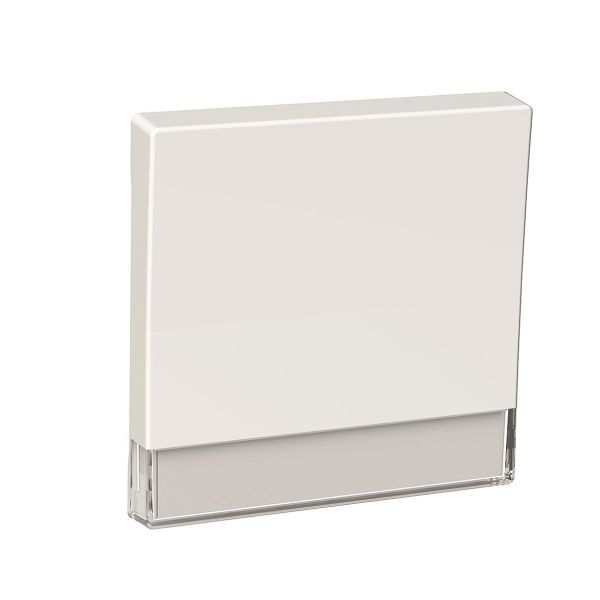 Schneider Electric Exxact Vipupainike valkoinen, symbolilla Merkintäikkuna