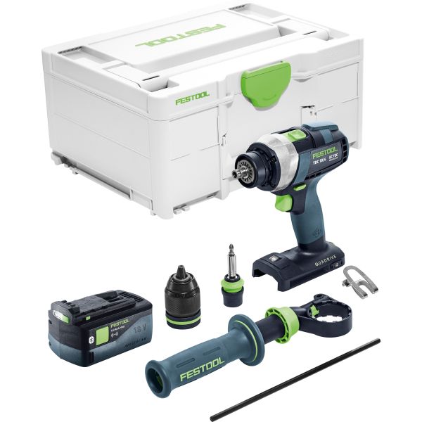 Festool TDC 18/4 I-Basic-5,2 Ruuvinväännin 5,2 Ah akulla
