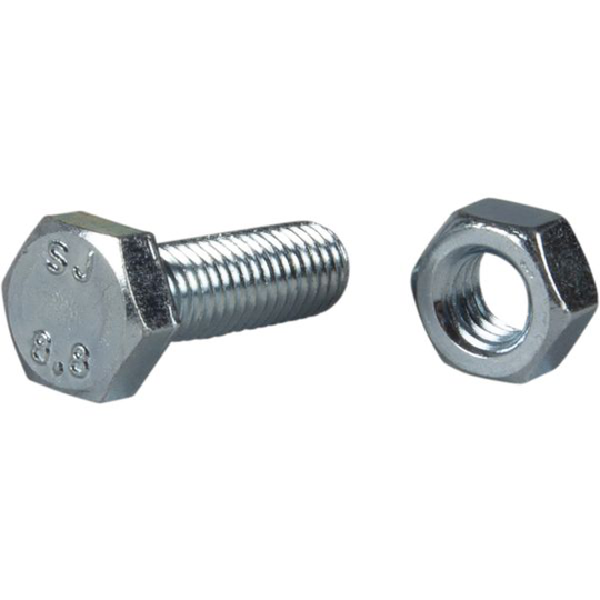 ESSVE 540020 Kuusiokantaruuvi M8, 8,8, FZB M8 x 25 mm, 4 kpl/pakkaus