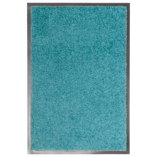 vidaXL Ovimatto pestävä sinivihreä 40x60 cm