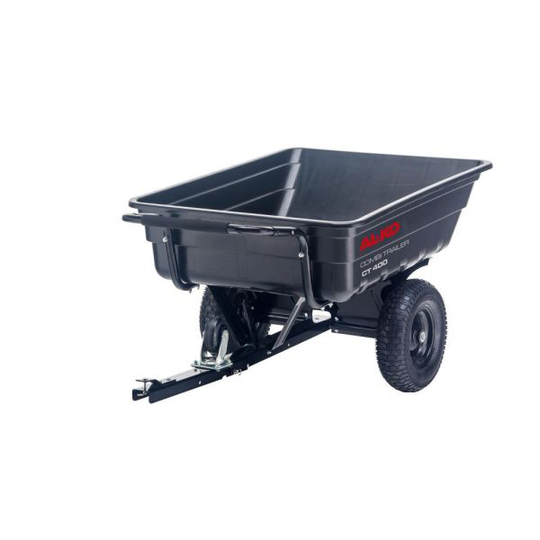AL-KO CT 400 Yhdistelmäkärry kallistustoiminnolla, maks. 400 kg