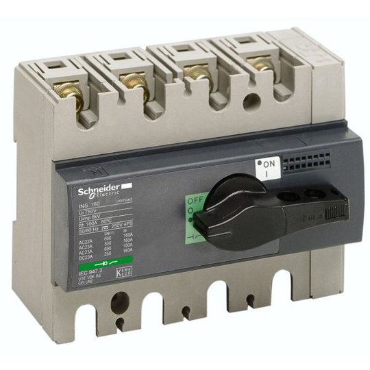 Schneider Electric 28913 Kuormankytkin 0–690 V 160 A, 4-napainen