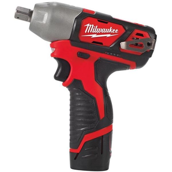 Milwaukee M12 BIW12-202C Mutterinväännin sis. 2,0 Ah:n akut ja laturin