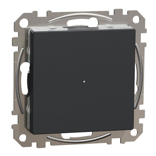 Schneider Electric Wiser WDE003386 Painikesäädin 200W, LED, Zigbee Antrasiitti