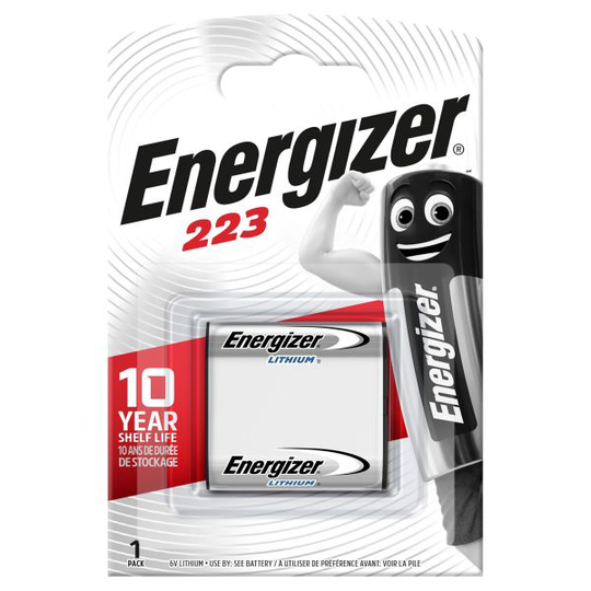 Energizer Lithium Photo Valokuvausparisto 223, 3 V