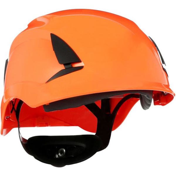 3M SecureFit X5507NVE Suojakypärä Ilmastoimaton, 1000 V Oranssi