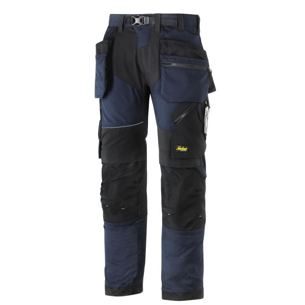 Snickers 6902 FlexiWork Työhousut laivastonsininen C44