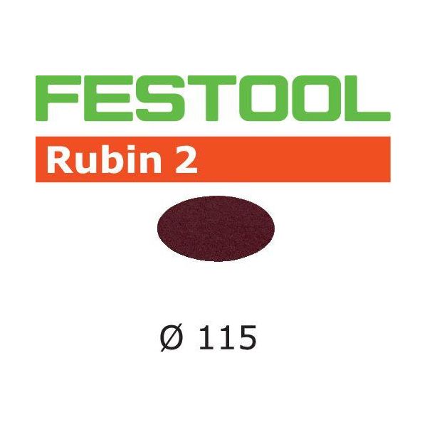Festool STF RU2 Hiomapaperi 115 mm, 50 kpl P60